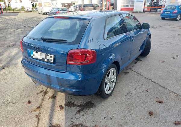 Audi A3 cena 19900 przebieg: 193000, rok produkcji 2008 z Koszalin małe 67